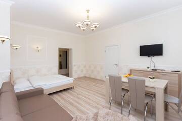 Фото номера Семейный номер с ванной Апартаменты Apartments Ploshcha Peramogi г. Минск 11