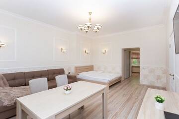 Фото номера Семейный номер с ванной Апартаменты Apartments Ploshcha Peramogi г. Минск 9