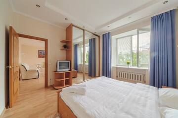 Фото номера Апартаменты с 2 спальнями - ул. Карла Маркса, 25 Апартаменты Grand Apartments Karla Marksa г. Минск 11