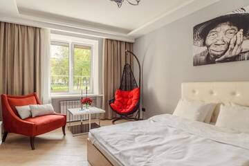 Фото номера Апартаменты Делюкс Апартаменты Superior Apartments on Prospekt Nezavisimosti 22 г. Минск 31
