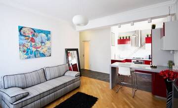Фото номера Апартаменты с 1 спальней Апартаменты SO Cosy apt in the city heart near Kupaly Theater г. Минск 8