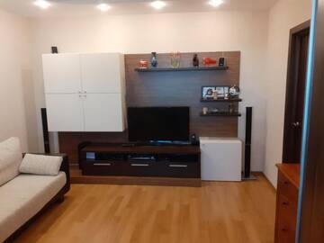 Фото номера Двухместный номер с 1 кроватью и балконом Проживание в семье Apartment on Beruta 15-2 г. Минск 9