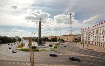 Фото номера Апартаменты Делюкс Апартаменты StudioMinsk 2 г. Минск 7