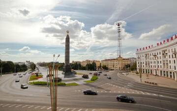 Фото номера Апартаменты Делюкс Апартаменты StudioMinsk 2 г. Минск 15