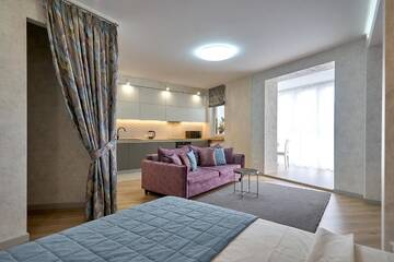 Фото номера Апартаменты-студио Апартаменты Apartment on Ratomskaya 7 г. Минск 73