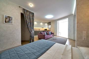 Фото номера Апартаменты-студио Апартаменты Apartment on Ratomskaya 7 г. Минск 74