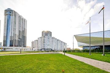 Фото номера Апартаменты-студио Апартаменты Apartment on Ratomskaya 7 г. Минск 50