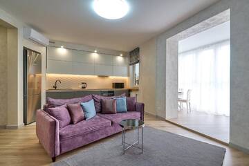 Фото номера Апартаменты-студио Апартаменты Apartment on Ratomskaya 7 г. Минск 15