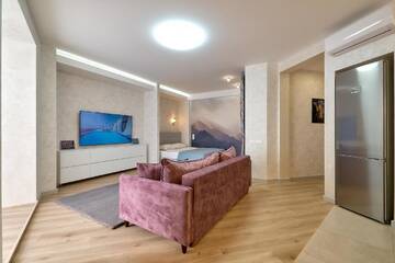 Фото номера Апартаменты-студио Апартаменты Apartment on Ratomskaya 7 г. Минск 20