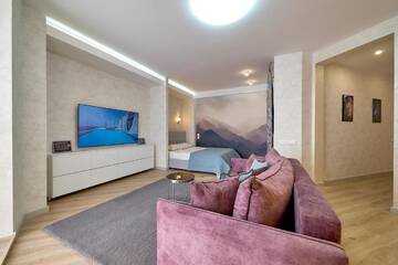 Фото номера Апартаменты-студио Апартаменты Apartment on Ratomskaya 7 г. Минск 21