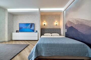 Фото номера Апартаменты-студио Апартаменты Apartment on Ratomskaya 7 г. Минск 28