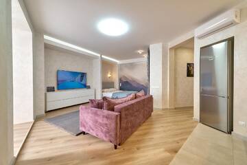 Фото номера Апартаменты-студио Апартаменты Apartment on Ratomskaya 7 г. Минск 23