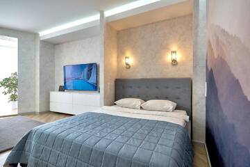 Фото номера Апартаменты-студио Апартаменты Apartment on Ratomskaya 7 г. Минск 30