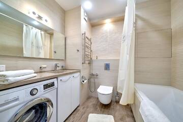 Фото номера Апартаменты-студио Апартаменты Apartment on Ratomskaya 7 г. Минск 38