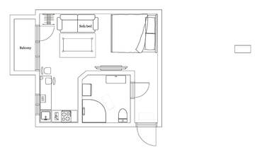 Фото номера Стандартный трехместный номер-студио Апартаменты MinskLux Apartments on Haradsky Val str.9 г. Минск 8