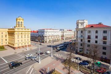 Фото номера Апартаменты с 2 спальнями Апартаменты MinskLux Apartments on Nezavisimosty ave.16 г. Минск 49