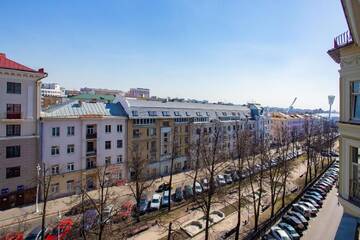 Фото номера Апартаменты с 2 спальнями Апартаменты MinskLux Apartments on Nezavisimosty ave.16 г. Минск 26