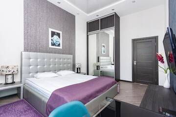 Фото номера Апартаменты с 2 спальнями Апартаменты MinskLux Apartments on Nezavisimosty ave.16 г. Минск 39