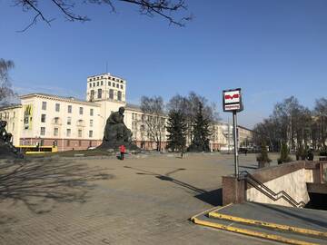 Фото номера Улучшенные апартаменты Апартаменты Стильная квартира возле филармонии г. Минск 32
