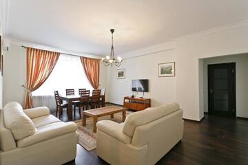 Фото номера Апартаменты с 2 спальнями Апартаменты MinskLux Apartments on Nezavisimosty ave.12 г. Минск 22
