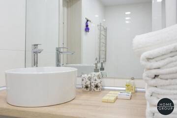 Фото номера Апартаменты с балконом Апартаменты Glory Apartments г. Минск 58