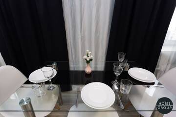 Фото номера Апартаменты с балконом Апартаменты Glory Apartments г. Минск 30