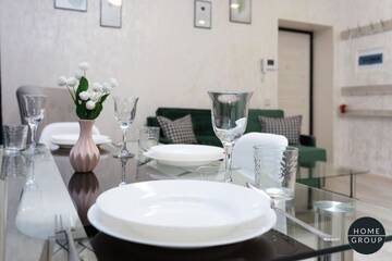 Фото номера Апартаменты с балконом Апартаменты Glory Apartments г. Минск 36