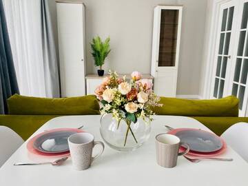 Фото номера Апартаменты с балконом Апартаменты Dana Tower Apartment г. Минск 15