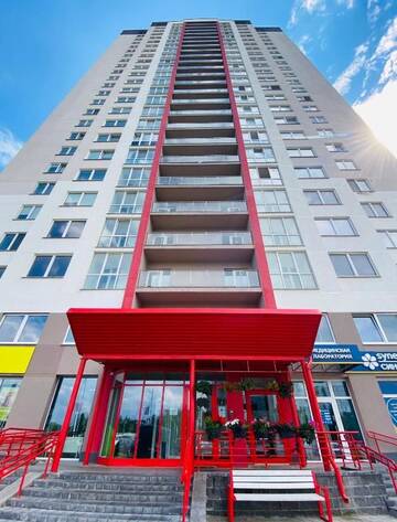 Фото номера Апартаменты с балконом Апартаменты Dana Tower Apartment г. Минск 21