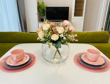 Фото номера Апартаменты с балконом Апартаменты Dana Tower Apartment г. Минск 24