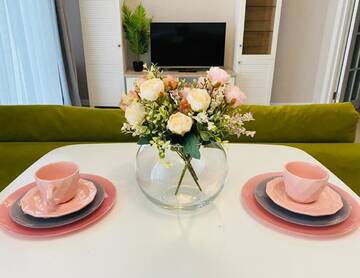 Фото номера Апартаменты с балконом Апартаменты Dana Tower Apartment г. Минск 9