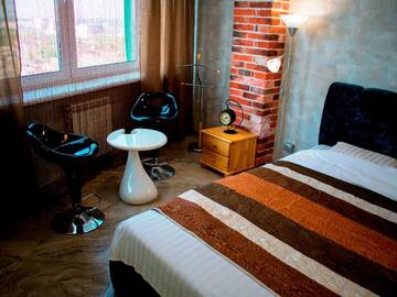 Фото номера Лофт Апарт-отели JACUZZI New LOFT ApartComplex, Панорамный вид на центр Минска г. Минск 47