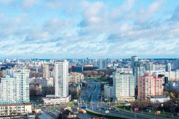 Фото номера Лофт Апарт-отели JACUZZI New LOFT ApartComplex, Панорамный вид на центр Минска г. Минск 61