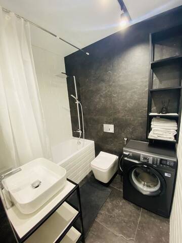 Фото номера Улучшенные апартаменты Апартаменты Michelangelo Apartment г. Минск 15