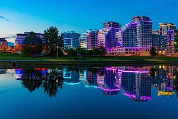 Фото номера Улучшенные апартаменты Апартаменты Michelangelo Apartment г. Минск 39