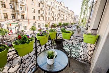 Фото номера Апартаменты с 3 спальнями Апартаменты KARL MARKS str 3 bedrooms apartments(center) г. Минск 18