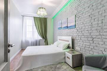 Фото номера Апартаменты с 2 спальнями Апартаменты Apartment with jacuzzi г. Минск 12