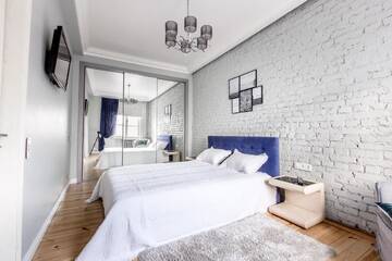 Фото номера Апартаменты с 2 спальнями Апартаменты Apartment with jacuzzi г. Минск 25