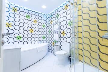 Фото номера Апартаменты с 2 спальнями Апартаменты Apartment with jacuzzi г. Минск 6