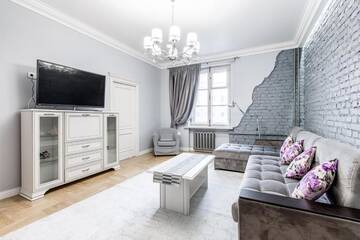 Фото номера Апартаменты с 2 спальнями Апартаменты Apartment with jacuzzi г. Минск 34