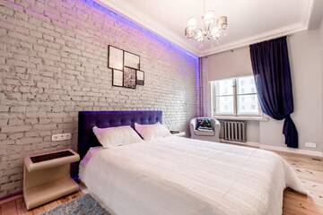 Фото номера Апартаменты с 2 спальнями Апартаменты Apartment with jacuzzi г. Минск 9