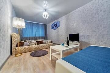 Фото номера Апартаменты с 1 спальней Апартаменты Metro Yruchje,Avenue Nezavisimosti г. Минск 24