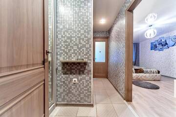 Фото номера Апартаменты с 1 спальней Апартаменты Metro Yruchje,Avenue Nezavisimosti г. Минск 7