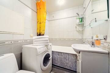 Фото номера Семейный номер Апартаменты Bright Apartments on Komsomolskaya г. Минск 9