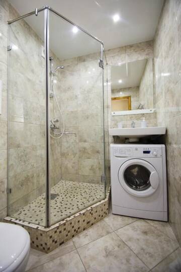 Фото номера Апартаменты с 1 спальней Апартаменты Aparton Oboynaya 10 г. Минск 12