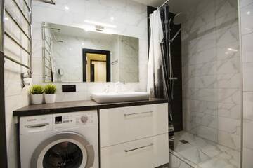 Фото номера Апартаменты бизнес-класса с 1 спальней Апартаменты ApartPrestige.com г. Минск 7