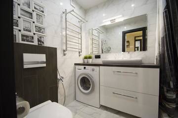 Фото номера Апартаменты бизнес-класса с 1 спальней Апартаменты ApartPrestige.com г. Минск 8