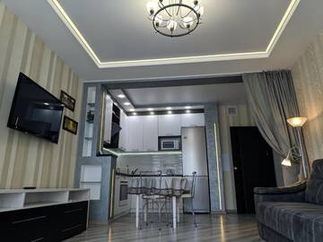 Фото номера Апартаменты с 1 спальней Апартаменты Apartments Pushkin г. Минск 16