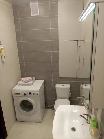 Фото номера Апартаменты с 1 спальней Апартаменты Apartments Pushkin г. Минск 26