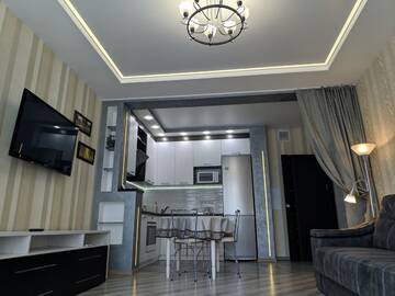 Фото номера Апартаменты с 1 спальней Апартаменты Apartments Pushkin г. Минск 7